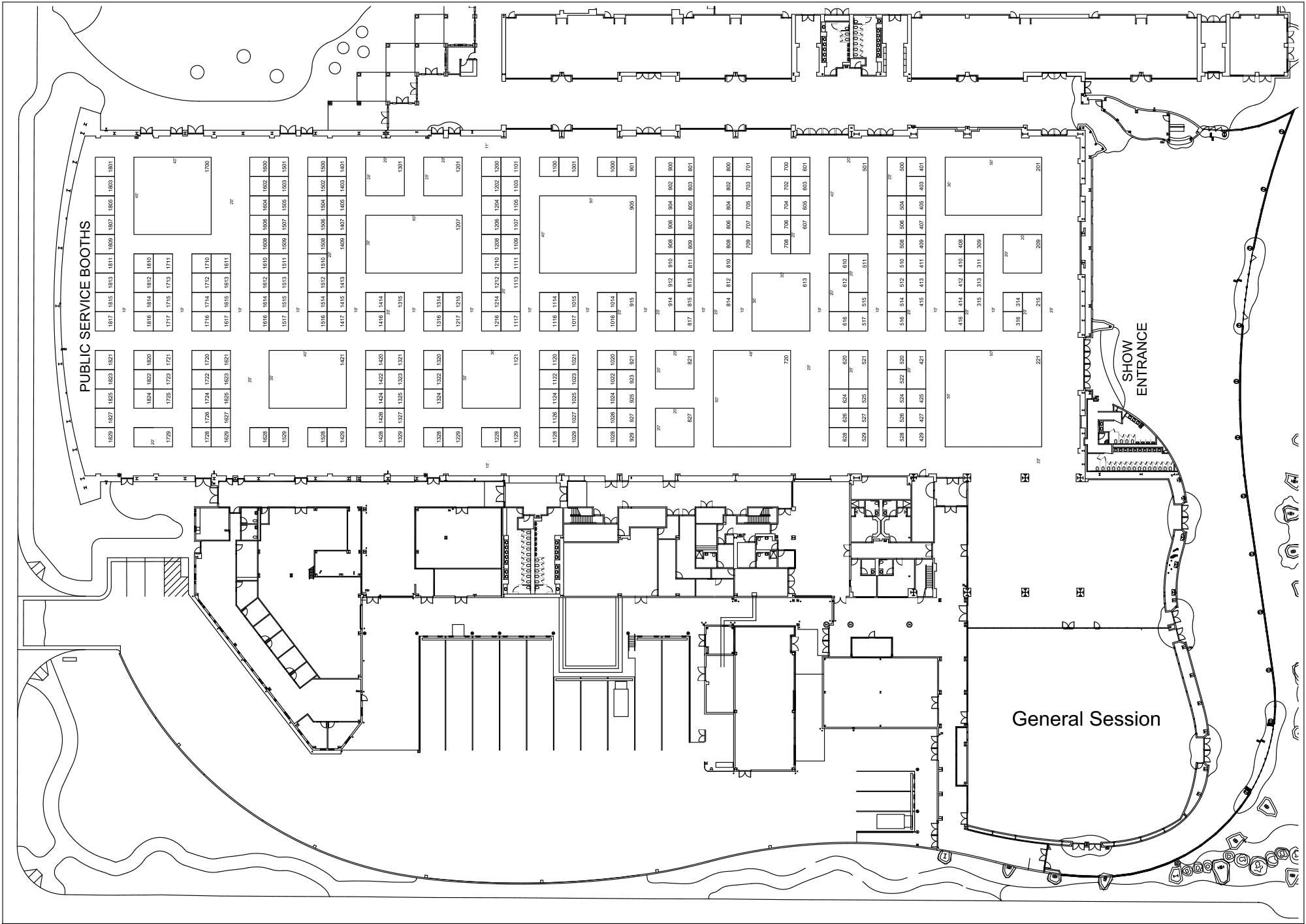 Aviation Expo Floorplan